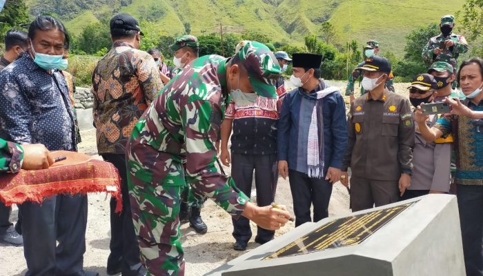 Danrem 023/KS Resmi Tutup Karya Bhakti TNI di Wilayah Kodim 0210/TU