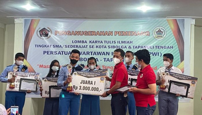 Lomba Karya Tulis Ilmiah PWI Sibolga-Tapteng Sukses