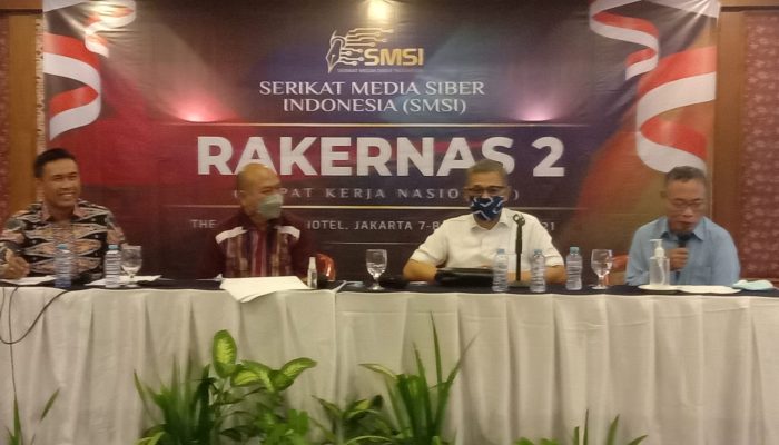 Di Rakernas SMSI, Eks Wartawan yang Jadi Bupati Tapanuli Utara Cerita Keberhasilannya Membangun dari Desa