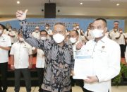 Farianda Putra Sinik Resmi Dilantik Pimpin PWI Sumut Periode 2021-2026