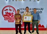 Pemkot Sibolga Terima Penghargaan Smart Society dari Kemenkominfo
