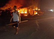 Dua Unit Rumah di Sibuluan Terbakar Subuh Tadi