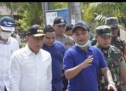 Bupati Tapteng Tagih Janji Gubsu Untuk Pembangunan Tanggul Aek Sirahar Barus