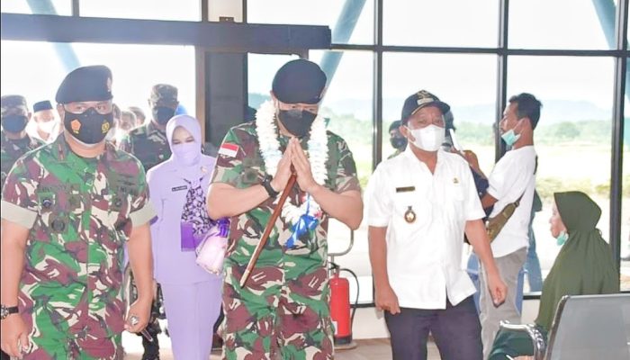 Wakil Bupati Sambut Kehadiran Pangkosekhudnas III di Tapteng