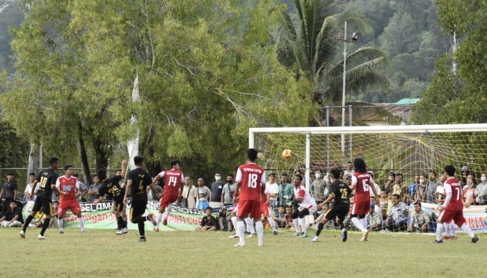 PS Pemkab Tapteng Melaju ke Perempat Final Usai Kalahkan PSP Pahieme 5:4  Lewat Adu Penalti