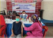 218 Warga Binaan Lapas Sibolga Terima Vaksin Booster