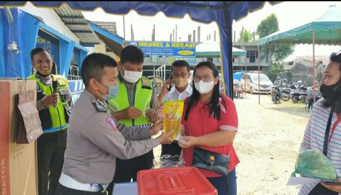 Polres Tapteng Bangun Gerai Vaksin di Dua Lokasi Lengkap dengan Hadiah Doorprize