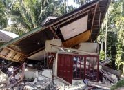 Sejumlah Bangunan Rusak Akibat Gempa di Pasaman Barat