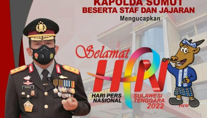 Kapolda Sumut: Jadilah Pers yang Mencerdaskan Masyarakat