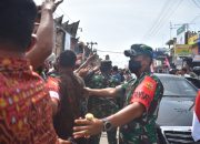 Dengan Sigap dan Penuh Disiplin Danrem Amankan Kunker Presiden