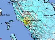Guncangan Gempa M 6,2 Pasaman Barat Sumbar, Dirasakan di Sibolga-Tapteng