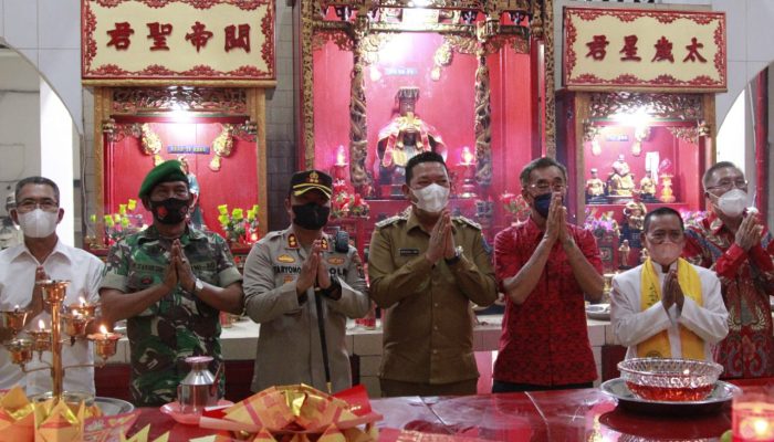 Muspida Cek Jalannya Perayaan Imlek di Kota Sibolga