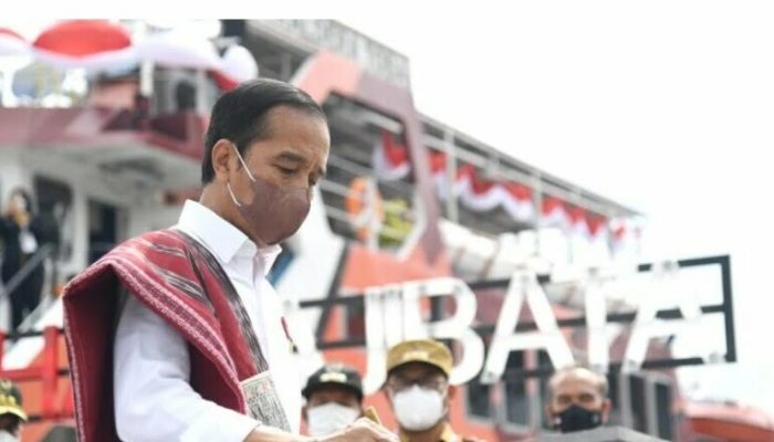 Presiden Resmikan Tujuh Pelabuhan Penyebrangan dan Empat KMP di Kawasan Danau Toba