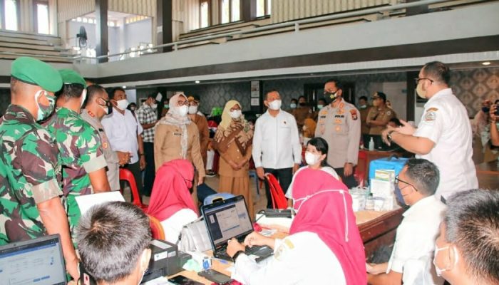 Percepatan Vaksinasi Menuju Herd Immunity Digelar di Kabupaten Tapanuli Tengah