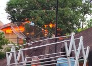 Satu Unit Rumah Terbakar di Sibolga