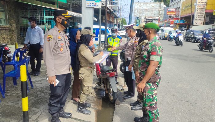 Operasi Gabungan Terus Digelar Untuk Memutus Penyebaran COVID-19 di Sibolga