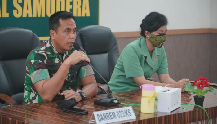 Danrem 023/KS Exit Briefing dengan Seluruh Prajurit Korem 023/KS