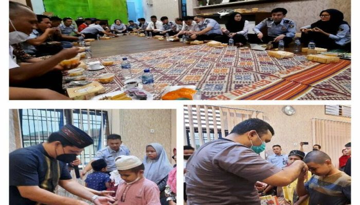 Kantor Imigrasi Sibolga Kanwil Kemenkumham Sumut Gelar Buka Puasa Bersama Anak Yatim