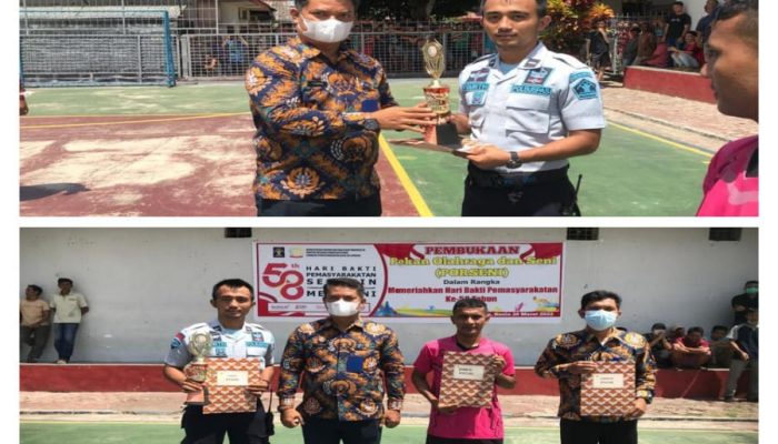 Lapas Sibolga Kanwil Kemenkumham Sumut Sukses Peringati HBP ke- 58 Tahun