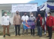 Sihar Sitorus Saksikan Penyerahan CSR dari PT Bank Mandiri kepada Peternakan Kerbau Morrah Farm Siborongborong