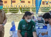 Dinas Kesehatan Sibolga Buka Layanan Vaksin di Lokasi Tempat Penukaran Uang Pecahan