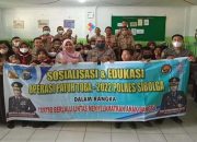 Para Pelajar di Sibolga Dapat Penyuluhan Terkait Operasi Patuh Toba 2022