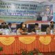 Forkopimnda Sibolga-Tapteng dan Provsu saat pengkuhan siswa baru SMAN 1 Matauli Pandan. (Batakpost.com/HAT)