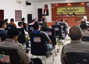 Polres Sibolga Gelar Rakor Lintas Sektoral Pengamanan Idul Adha 1443 H