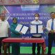 BI Sibolga teken kerja sama dengan PKK Kota Sibolga dalam Program Urban Farming . (Batakpost.com/Jas)