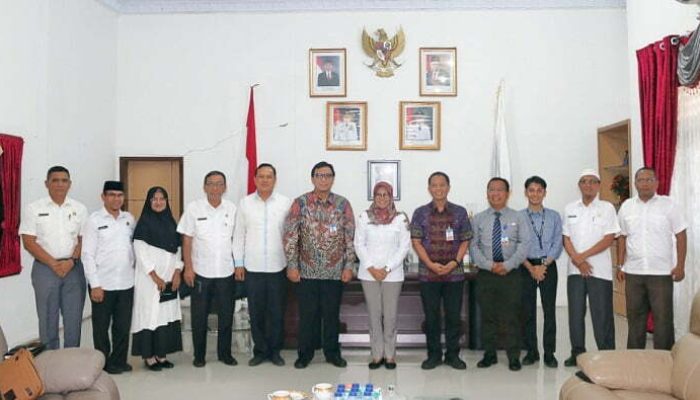 Pj Bupati Tapteng Terima Kunjungan Kepala Perwakilan BI Sibolga yang Baru