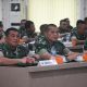 Danrem 023/KS saat mengikuti rapat. (Ist)