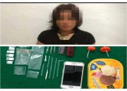 Wanita Ini Miliki 8 Paket Sabu