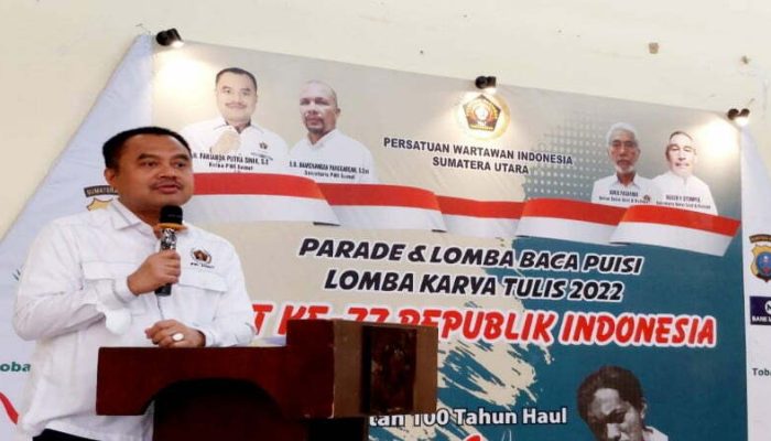 Farianda Harapkan Lahir Seniman Hebat Lewat Lomba Puisi yang Digelar PWI Sumut