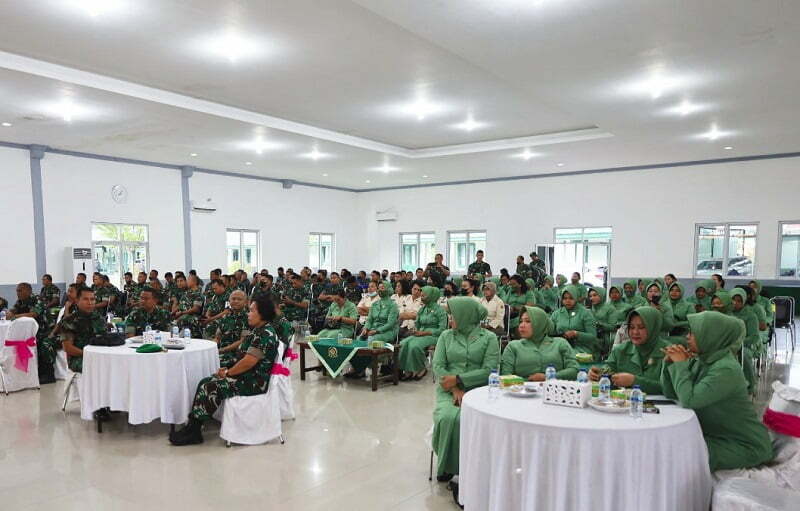 Pembinaan Mental Ideologi kepada personil Korem 023/KS. (Ist)