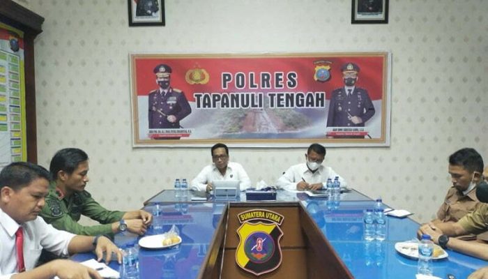 Antisipasi Karhutla Polres Tapteng Laksanakan Rakor