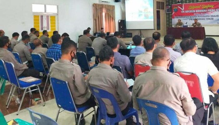 Capaian Kinerja dan Penyerapan Anggaran Polres Tapteng Disupervisi