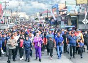 Lima Ribuan Masyarakat Ramaikan Jalan Santai Partai NasDem Sibolga-Tapteng