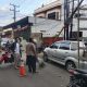 Mobil Xenia nabrak tiang. (Ist)