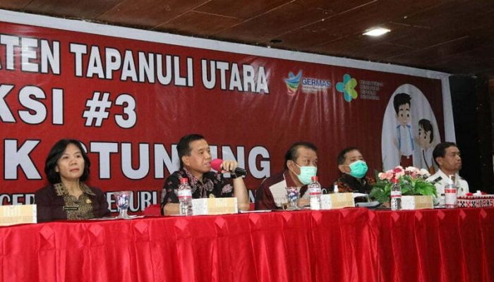 Aksi Korvegensi Bersama Percepatan Penurunan Stunting di Taput