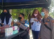 Tekanan Darah Personel Polres Sibolga Dicek