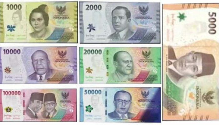 BI Luncurkan Uang Rupiah Kertas Baru Edisi 2022