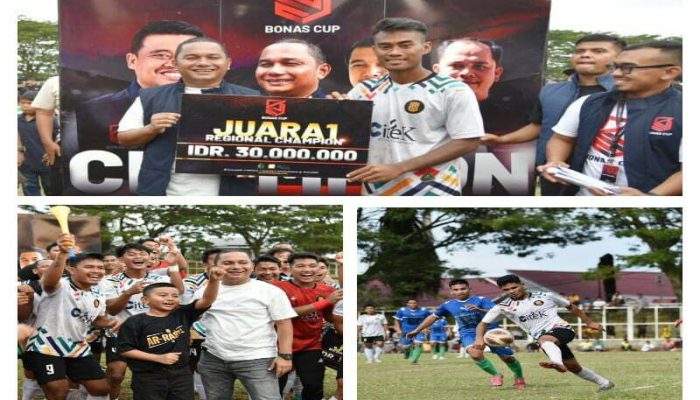 Ar-Rasyid FC Juara Bonas Cup Zona Padangsidimpuan Setelah Kalahkan GP Sinomba FC 1:0