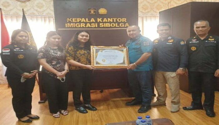 Imigrasi Sibolga Raih Nilai Terbaik I dari KPPN, Saroha: Ini Motivasi Untuk Meraih WBK