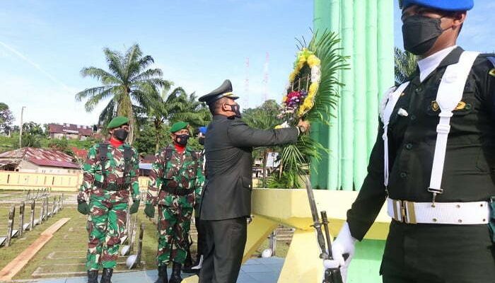 Danrem Pimpin Ziarah Nasional di TMP Sibolga