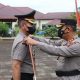 Kapolres Tapteng pimpin upacara kenaikan pangkat Waka Polres. (ist)