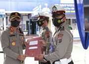 HUT Lalu Lintas ke-67 di Polres Sibolga Ditandai dengan Pemberian Penghargaan kepada Personel Lantas