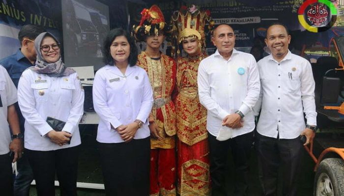 Gubernur Edy Puji Karya SMK Muhammadiyah 11 Sibuluan Tapteng