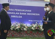 Lima Pesan Deputi Gubernur Bank Indonesia Saat Mengukuhkan Kepala Perwakilan BI Sibolga