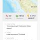 Gempa berkekuatan M6,0 yang terjadi di Tapanuli Utara. (BMKG)