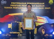 Agincourt Resources Raih 4 Penghargaan dari Kementerian ESDM di Ajang Good Mining Practices Award 2022